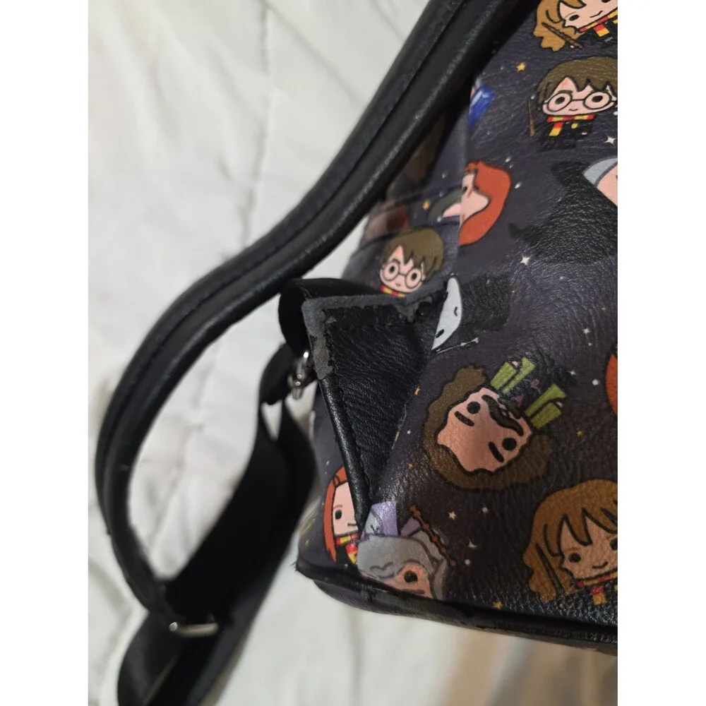 Loungefly Harry Potter chibi character print mini backpack bookbag purse bag!